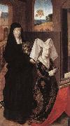 Petrus Christus Isabel of Portugal with St Elizabeth Spain oil painting artist